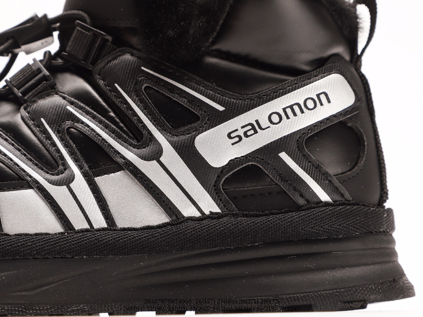 图片[7]-💖萨络蒙XT-Q加绒卡扣雪地靴！💘💲 🚗纯原萨络蒙 XT-Q 加绒卡扣保暖防水儿童休闲越野机能运动跑步鞋雪地靴🛵 💥SALOMON欧洲站厚底老爹鞋户外徒步鞋男女童百搭跑步鞋加棉雪地鞋童鞋💖 💘官网潮牌韩版最新款防滑耐磨加厚底透气休闲经典冬季潮鞋一脚蹬短靴棉靴🍎 🍒颜色： 黑，粉，灰 尺码：26-37码-选品中心