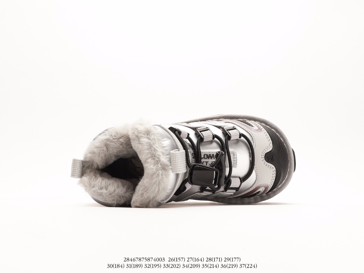 图片[3]-💖萨络蒙XT-Q加绒卡扣雪地靴！💘💲 🚗纯原萨络蒙 XT-Q 加绒卡扣保暖防水儿童休闲越野机能运动跑步鞋雪地靴🛵 💥SALOMON欧洲站厚底老爹鞋户外徒步鞋男女童百搭跑步鞋加棉雪地鞋童鞋💖 💘官网潮牌韩版最新款防滑耐磨加厚底透气休闲经典冬季潮鞋一脚蹬短靴棉靴🍎 🍒颜色： 黑，粉，灰 尺码：26-37码-选品中心