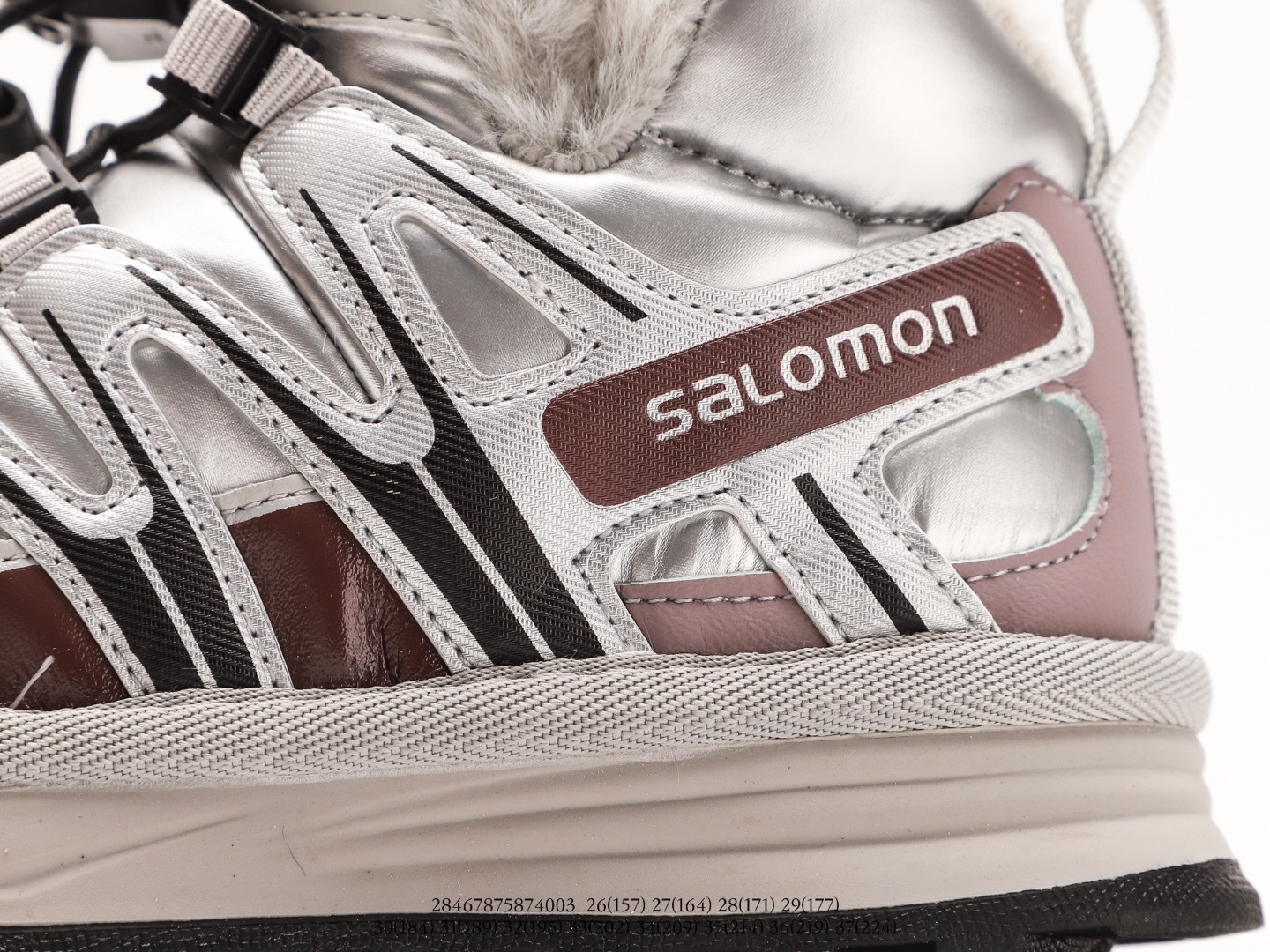 图片[7]-💖萨络蒙XT-Q加绒卡扣雪地靴！💘💲 🚗纯原萨络蒙 XT-Q 加绒卡扣保暖防水儿童休闲越野机能运动跑步鞋雪地靴🛵 💥SALOMON欧洲站厚底老爹鞋户外徒步鞋男女童百搭跑步鞋加棉雪地鞋童鞋💖 💘官网潮牌韩版最新款防滑耐磨加厚底透气休闲经典冬季潮鞋一脚蹬短靴棉靴🍎 🍒颜色： 黑，粉，灰 尺码：26-37码-选品中心