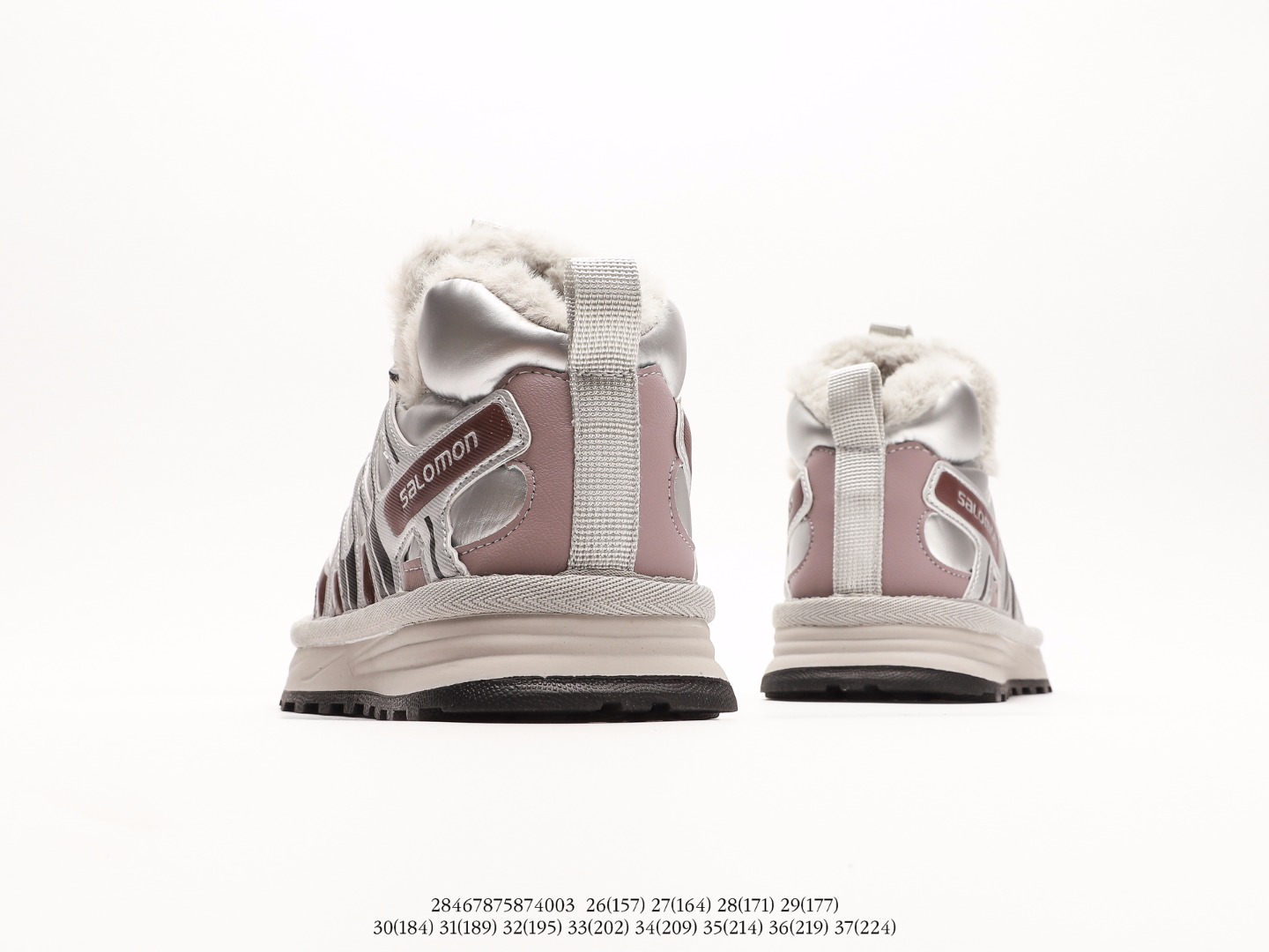 图片[6]-💖萨络蒙XT-Q加绒卡扣雪地靴！💘💲 🚗纯原萨络蒙 XT-Q 加绒卡扣保暖防水儿童休闲越野机能运动跑步鞋雪地靴🛵 💥SALOMON欧洲站厚底老爹鞋户外徒步鞋男女童百搭跑步鞋加棉雪地鞋童鞋💖 💘官网潮牌韩版最新款防滑耐磨加厚底透气休闲经典冬季潮鞋一脚蹬短靴棉靴🍎 🍒颜色： 黑，粉，灰 尺码：26-37码-选品中心