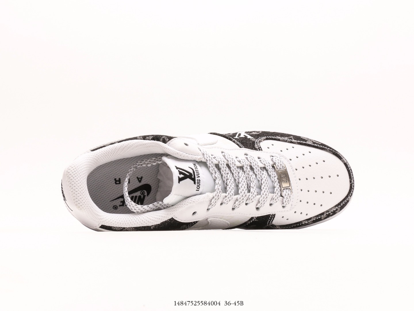 Air Force 1 '07 "40th Anniversary" Low-Top Sneakers – White/Royal Blue - Comprehensive 4