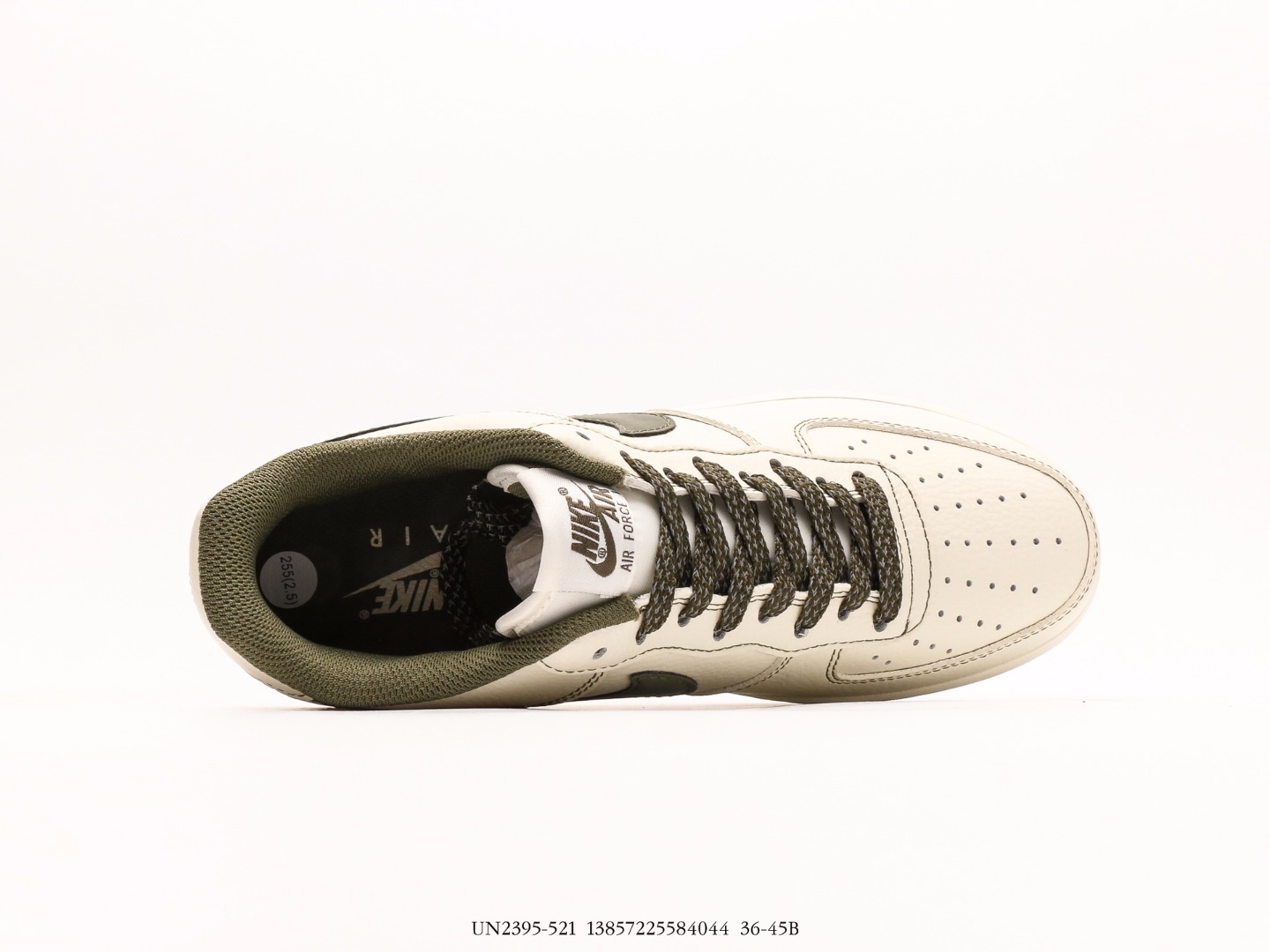 Air Force 1 Low 07 x Stussy 斯图西白绿满天星空军一号低帮百搭休闲运动板鞋 4