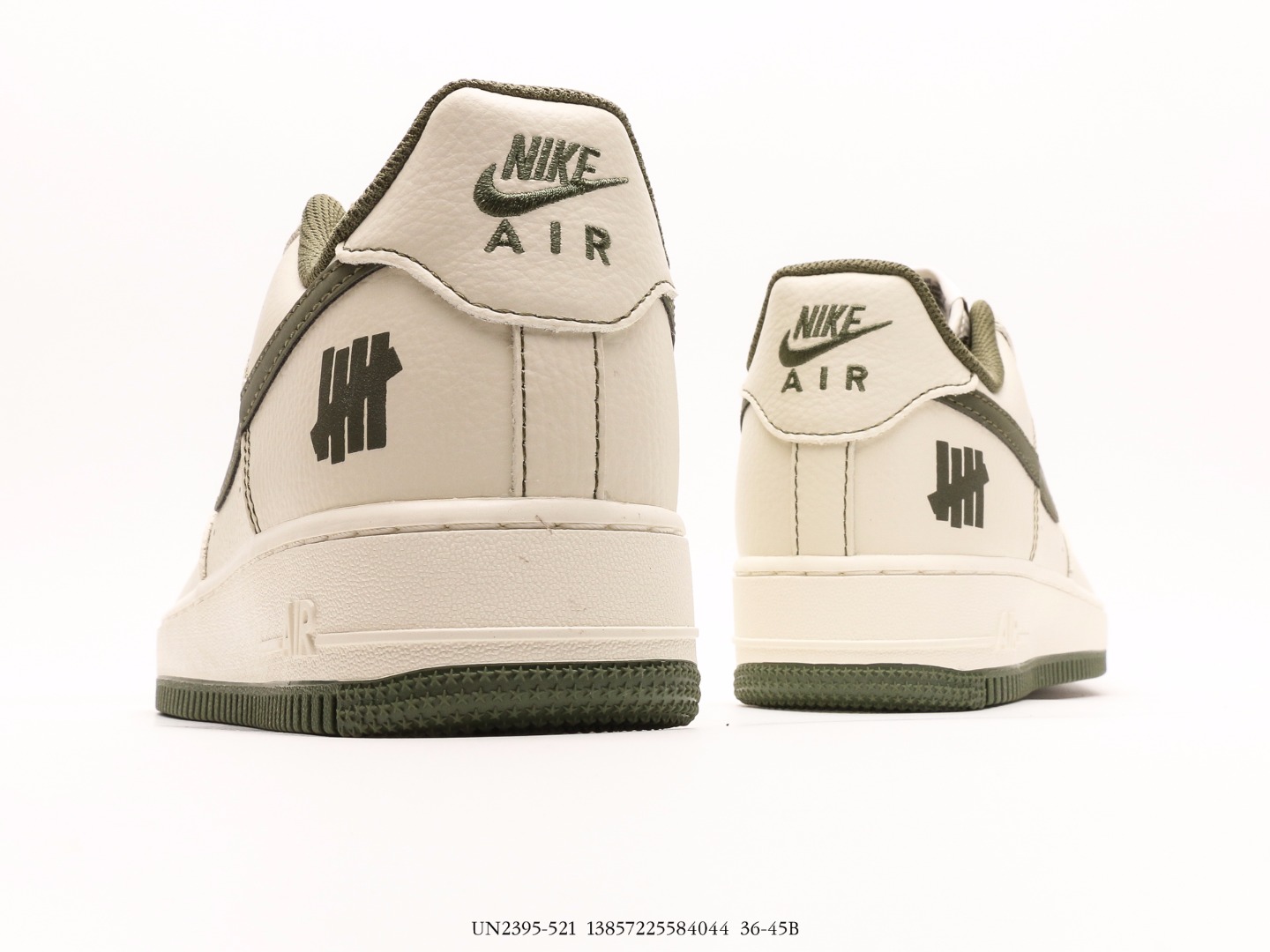 Air Force 1 Low 07 x Stussy 斯图西白绿满天星空军一号低帮百搭休闲运动板鞋 7