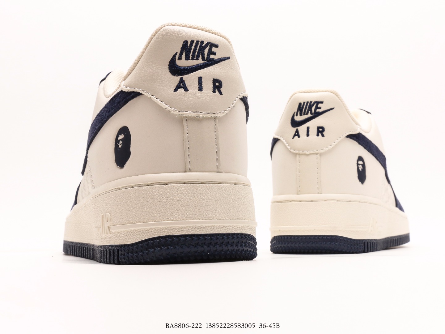 Air Force 1 '07 Low x BAPE Collaboration Low-Top Sneakers - Comprehensive 7
