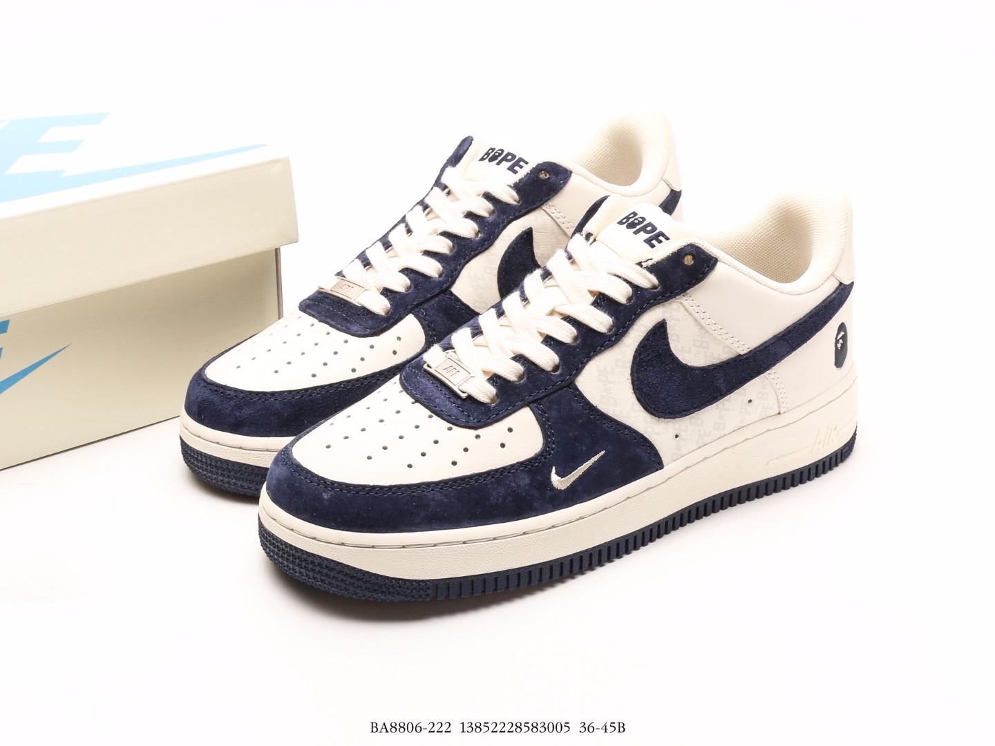 Air Force 1 '07 Low x BAPE Collaboration Low-Top Sneakers - Comprehensive