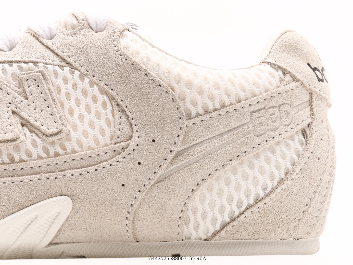 意大利奢侈品牌缪缪Miu Miu x Balance 530 SL系列低帮经典复古休闲运动慢跑鞋“联名翻毛驼棕橙鞋带 8