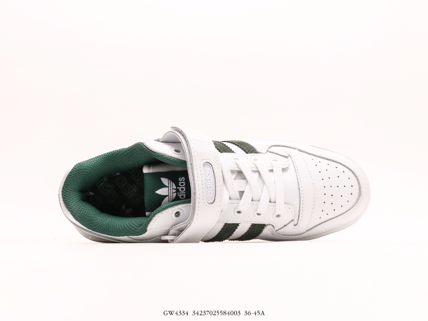 Originals Forum 84 Exhibit Low 罗马系列魔术贴低帮复古系带百搭休闲运动板鞋 4