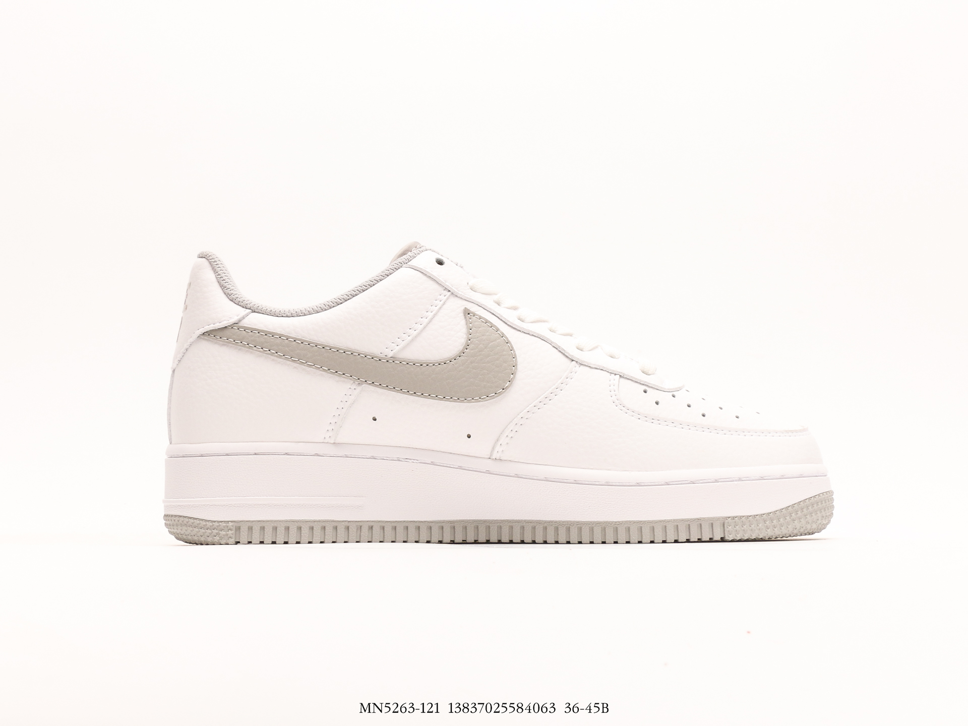 Air Force 1'0740th AnniversaryWhite Grey空军一号经典低帮百搭休闲运动板鞋“40周年版白灰小钩 3