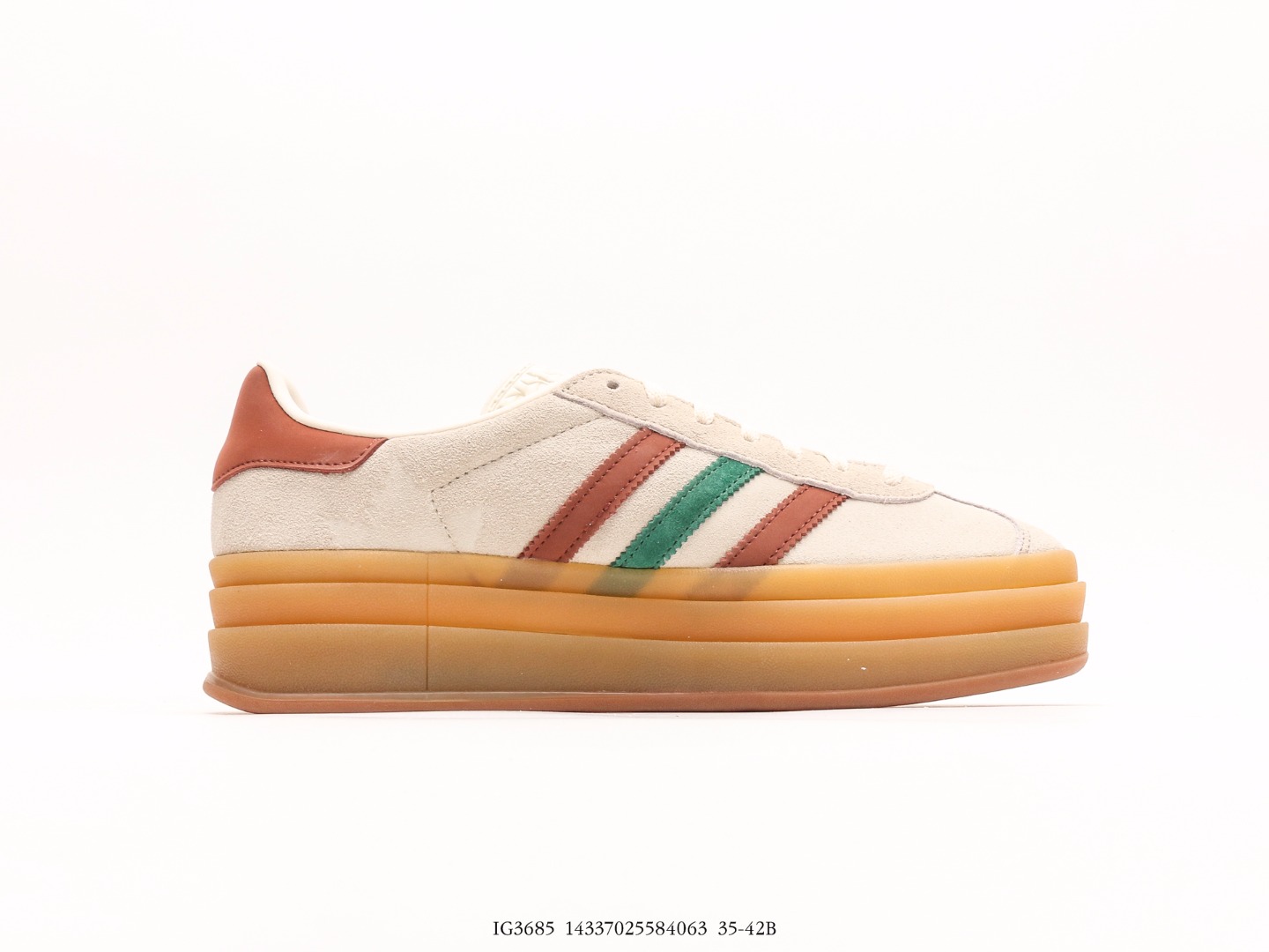 Originals Gazelle Bold W Low-Top Platform Sneakers - Comprehensive 3