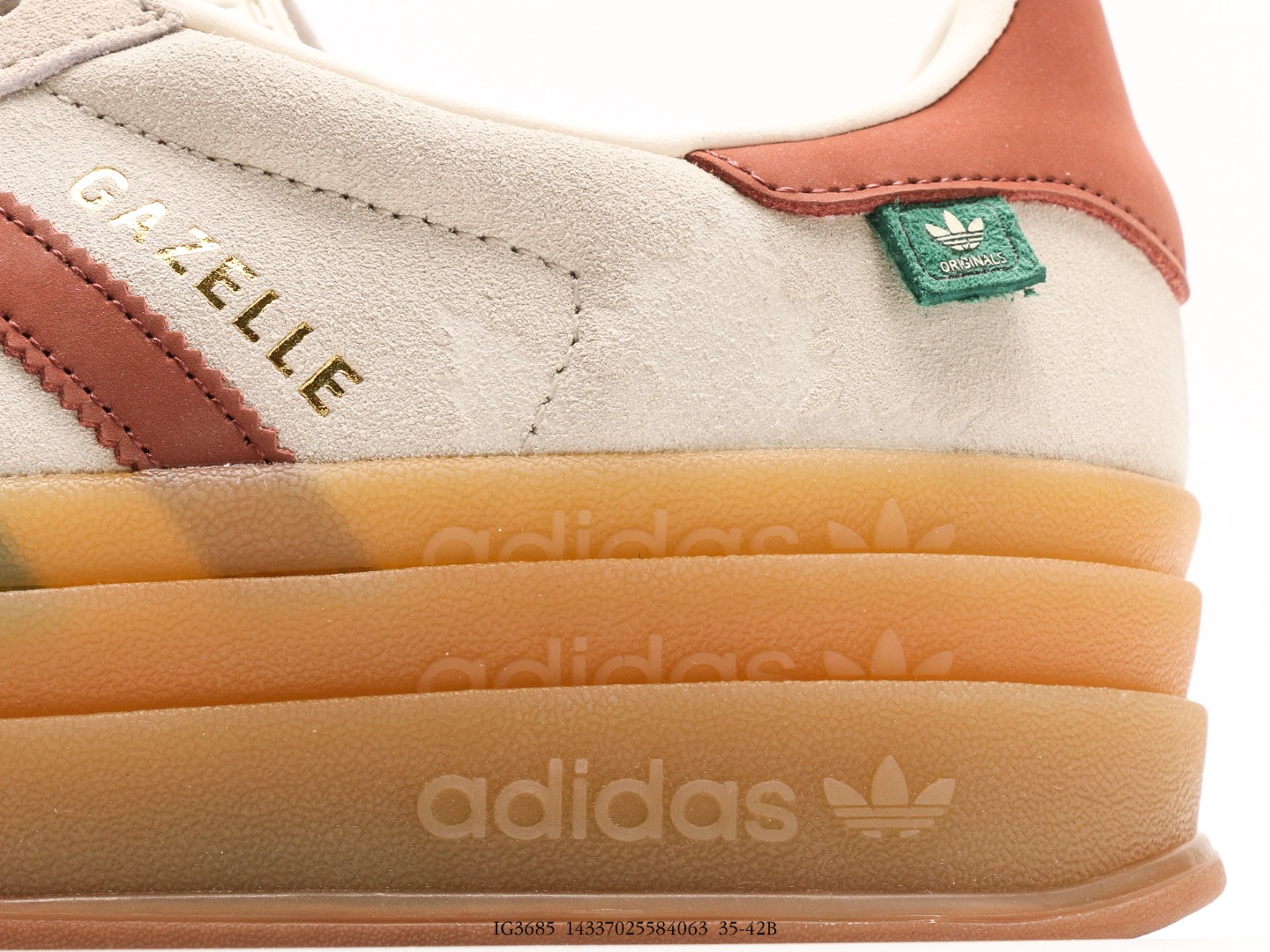 Originals Gazelle Bold W Low-Top Platform Sneakers - Comprehensive 8