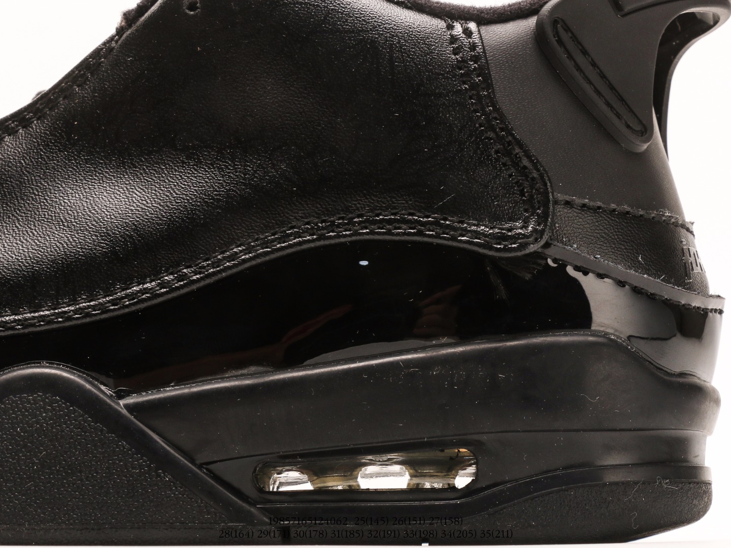 图片[7]-#童鞋 乔丹Air Jordan 4 Gore-Tex 乔丹AJ4代复古休闲文化篮球鞋注意：图下方显示为实际脚长，单位毫米[手工测量，可能存在5毫米左右的误差] #19857165124062-选品中心