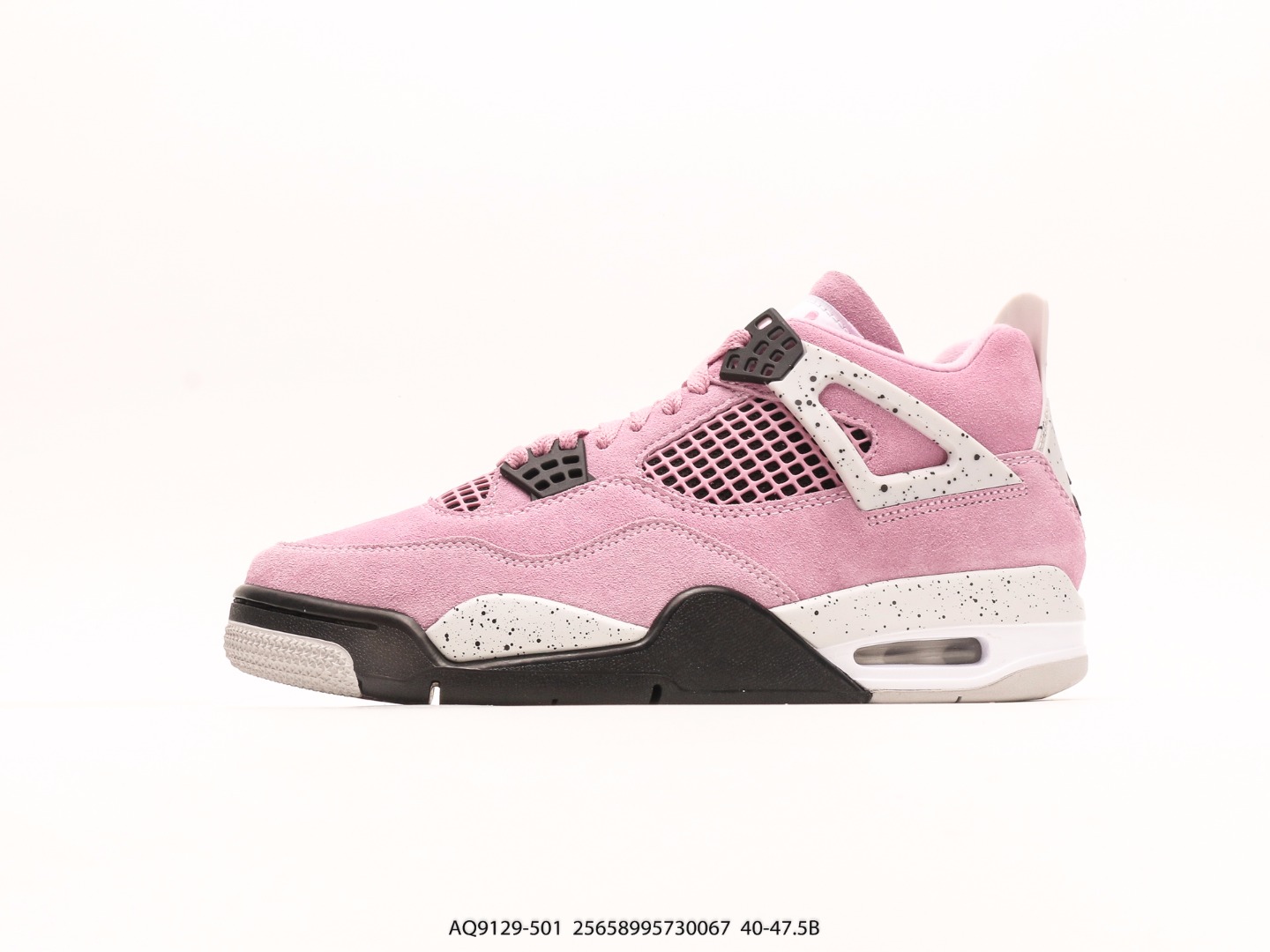 Air Jordan 4 Sneaker Air Jordan Scarpe Oxford Rosa TPU Mid Top