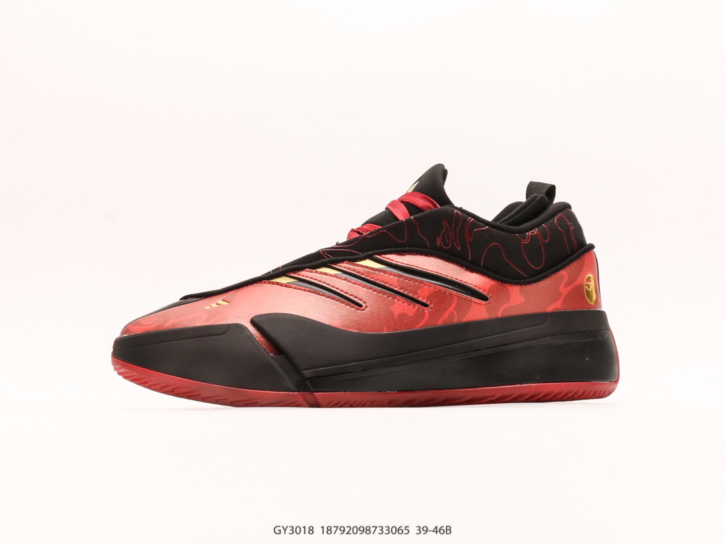 Adidas Adidas Dame 9The Playoffs Lillard 9 Generation Series Low Top Solid Culture Casual Sports Bas