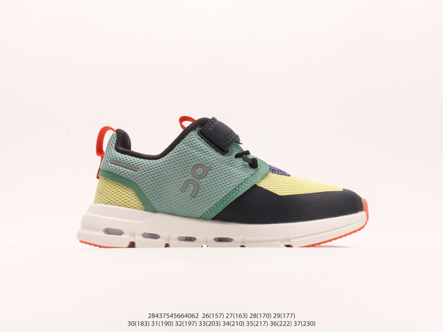 图片[2]-童鞋 昂跑（On）Cloudnova Flux 男女款同款轻量舒适款运动鞋 透气缓震跑步鞋注意：图下方显示为实际脚长，单位厘米[手工测量，可能存在0.5厘米左右的误差] #28437545664062-选品中心