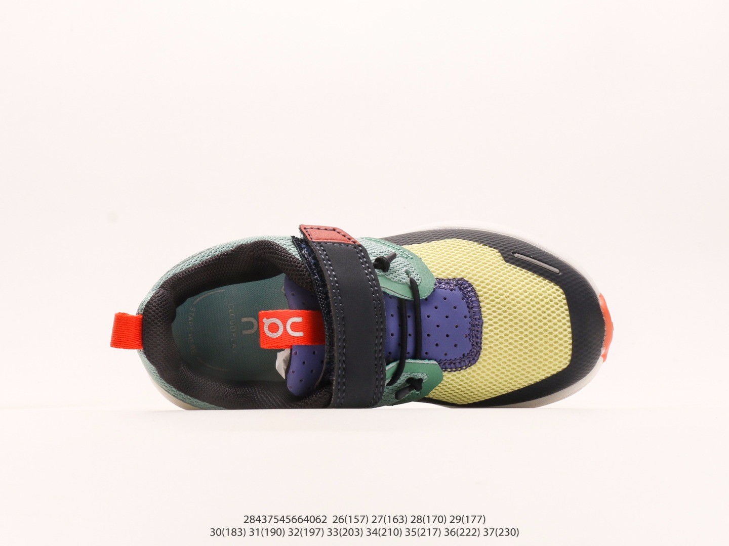 图片[3]-童鞋 昂跑（On）Cloudnova Flux 男女款同款轻量舒适款运动鞋 透气缓震跑步鞋注意：图下方显示为实际脚长，单位厘米[手工测量，可能存在0.5厘米左右的误差] #28437545664062-选品中心