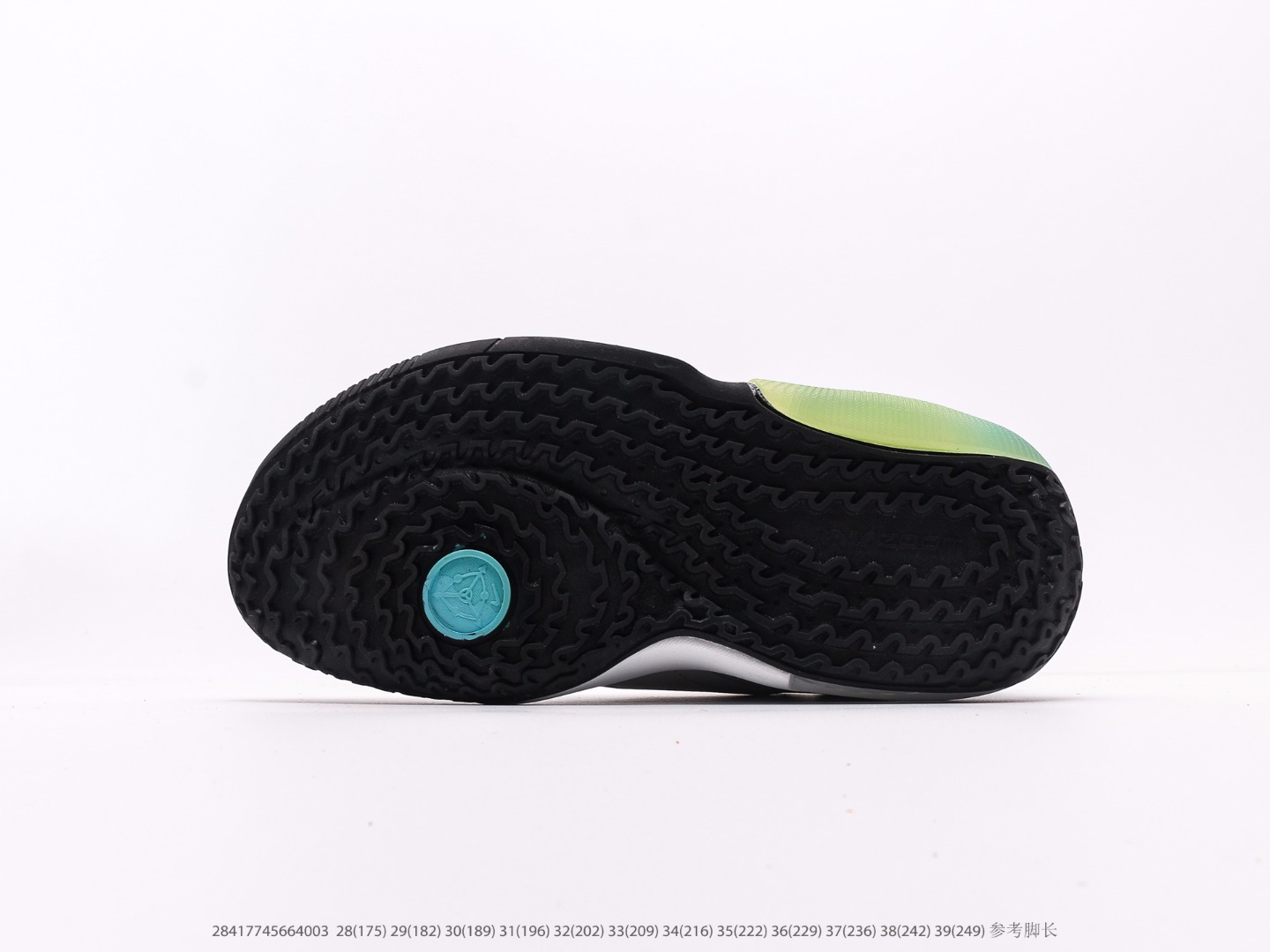 图片[4]-童鞋 耐克Nike ZOOM CROSSOVER 2大童实战篮球童鞋 注意：图下方显示为实际脚长，单位毫米[手工测量，可能存在5毫米左右的误差] #28417745664003-选品中心