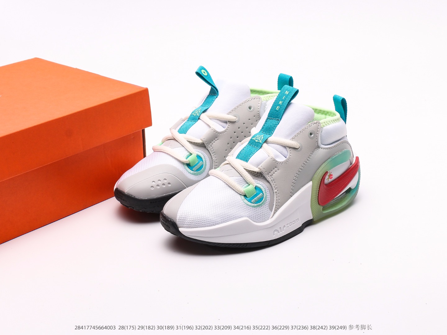 图片[9]-童鞋 耐克Nike ZOOM CROSSOVER 2大童实战篮球童鞋 注意：图下方显示为实际脚长，单位毫米[手工测量，可能存在5毫米左右的误差] #28417745664003-选品中心