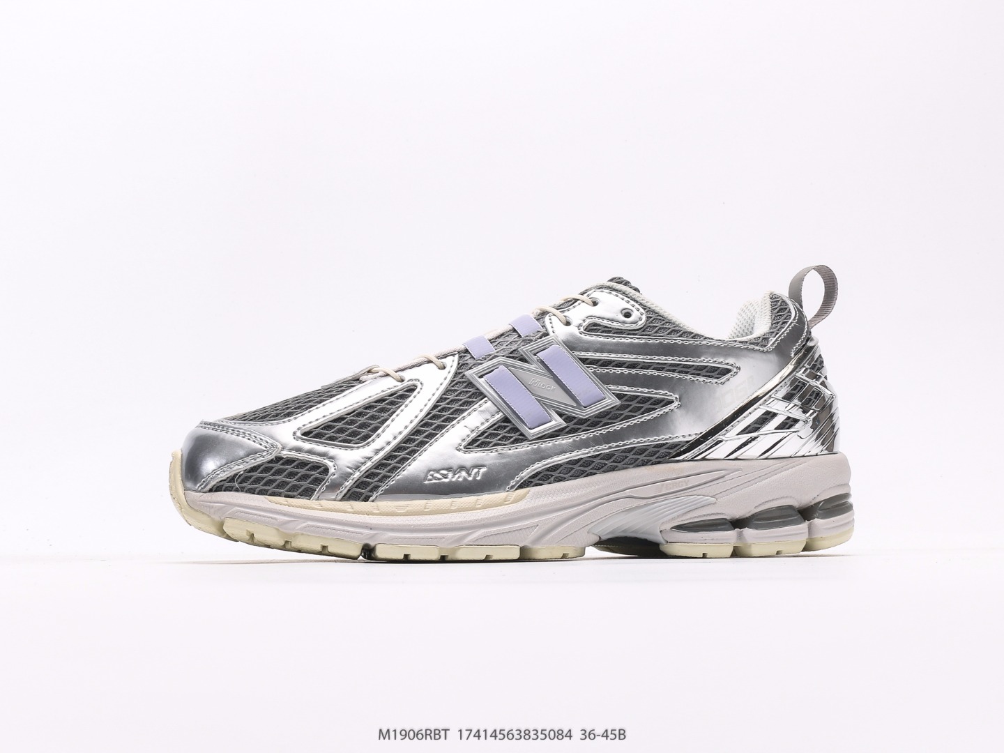 New Balance Scarpe Sneaker Grigio Argento Vintage Top bassi