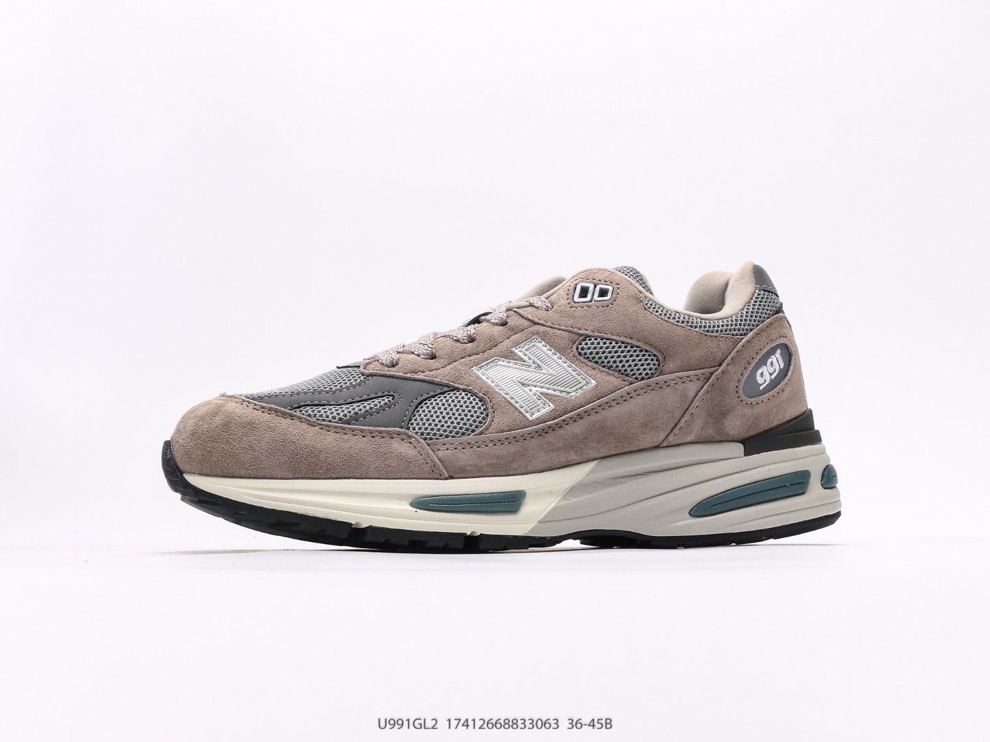 New Balance New Balance 991 V2 Series Origen británico Vintage único tesoro daddy zapatos de gama al