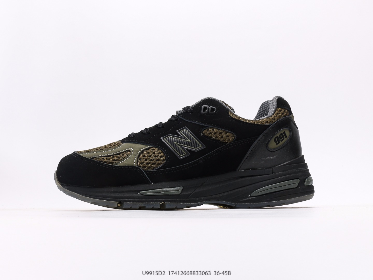 New Balance New Balance 991 V2 Series Origen británico Vintage único tesoro daddy zapatos High-end O