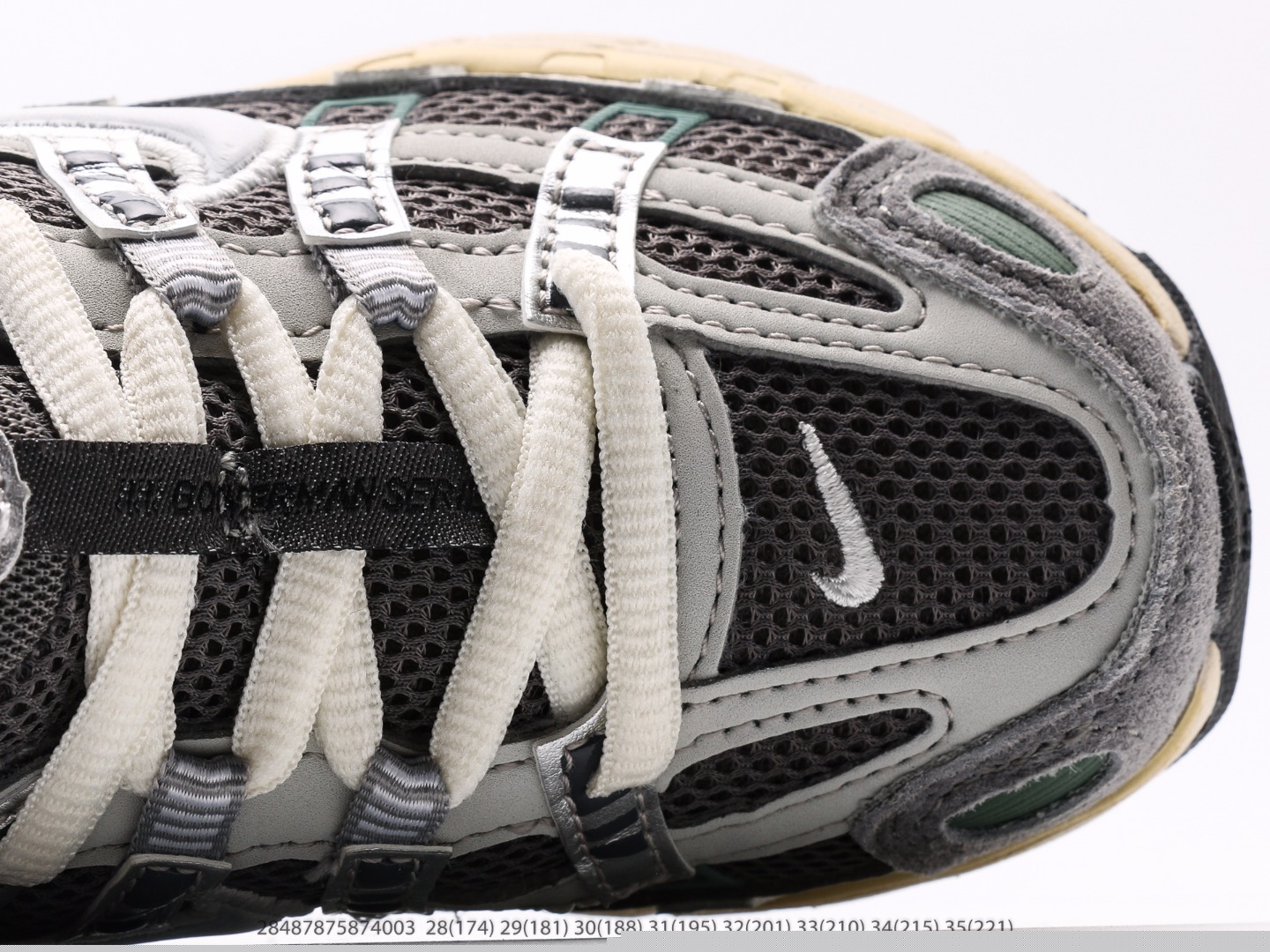 图片[8]-童鞋 耐克Nike P-6000Metallic Silver系列低帮复古老爹风休闲运动舒适慢跑鞋注意：图下方显示为实际脚长，单位毫米[手工测量，可能存在5毫米左右的误差] #28487875874003-选品中心