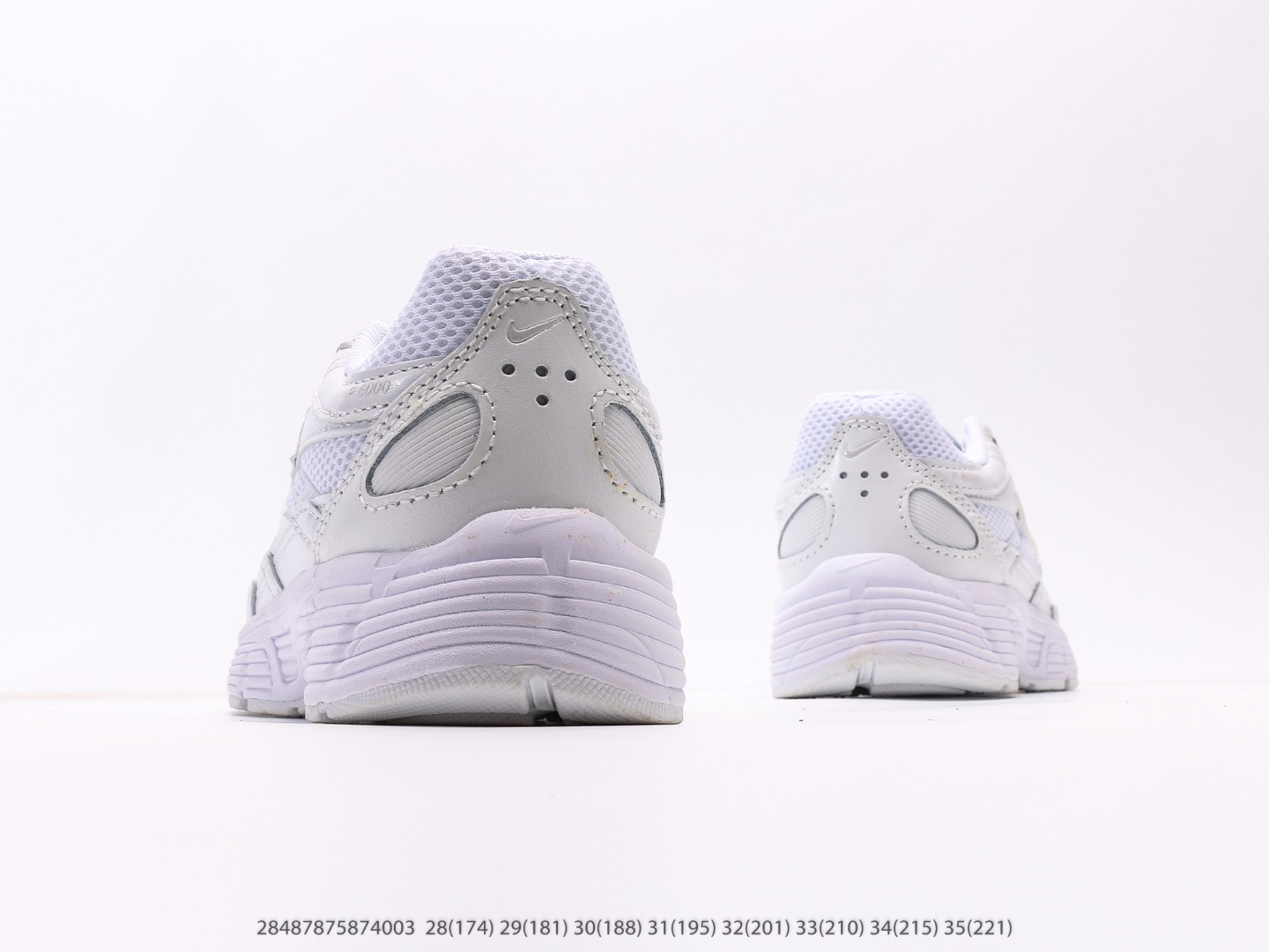 图片[6]-童鞋 耐克Nike P-6000Metallic Silver系列低帮复古老爹风休闲运动舒适慢跑鞋注意：图下方显示为实际脚长，单位毫米[手工测量，可能存在5毫米左右的误差] #28487875874003-选品中心