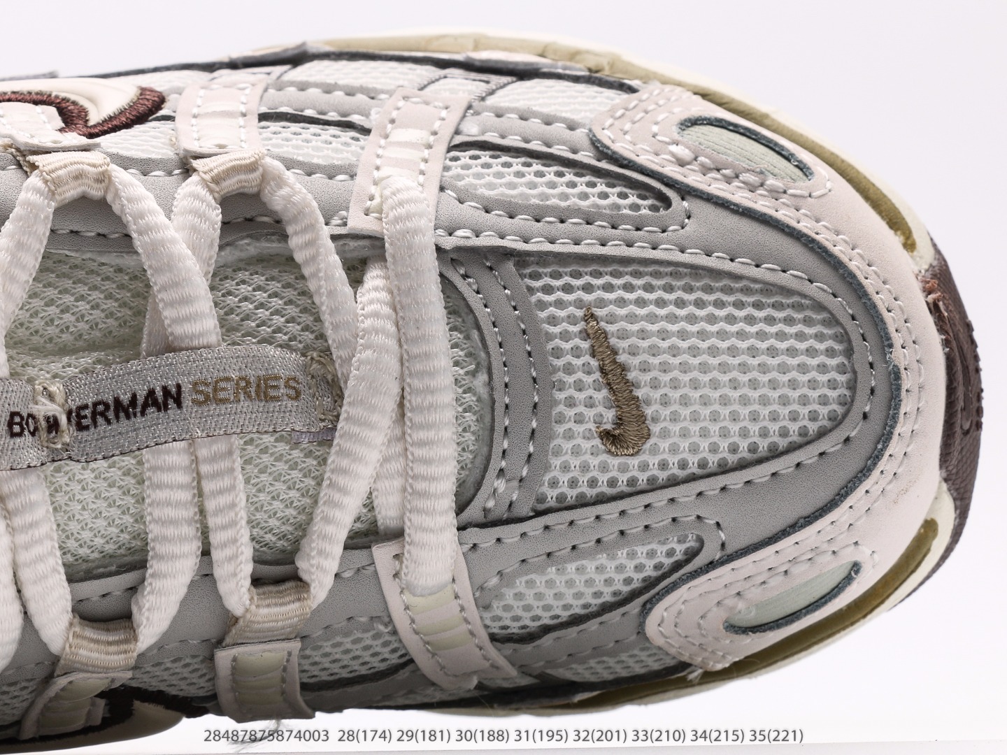 图片[8]-童鞋 耐克Nike P-6000Metallic Silver系列低帮复古老爹风休闲运动舒适慢跑鞋注意：图下方显示为实际脚长，单位毫米[手工测量，可能存在5毫米左右的误差] #28487875874003-选品中心