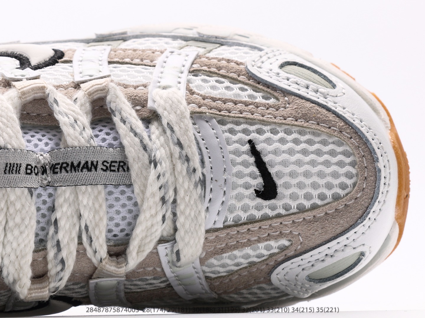 图片[8]-童鞋 耐克Nike P-6000Metallic Silver系列低帮复古老爹风休闲运动舒适慢跑鞋注意：图下方显示为实际脚长，单位毫米[手工测量，可能存在5毫米左右的误差] #28487875874003-选品中心