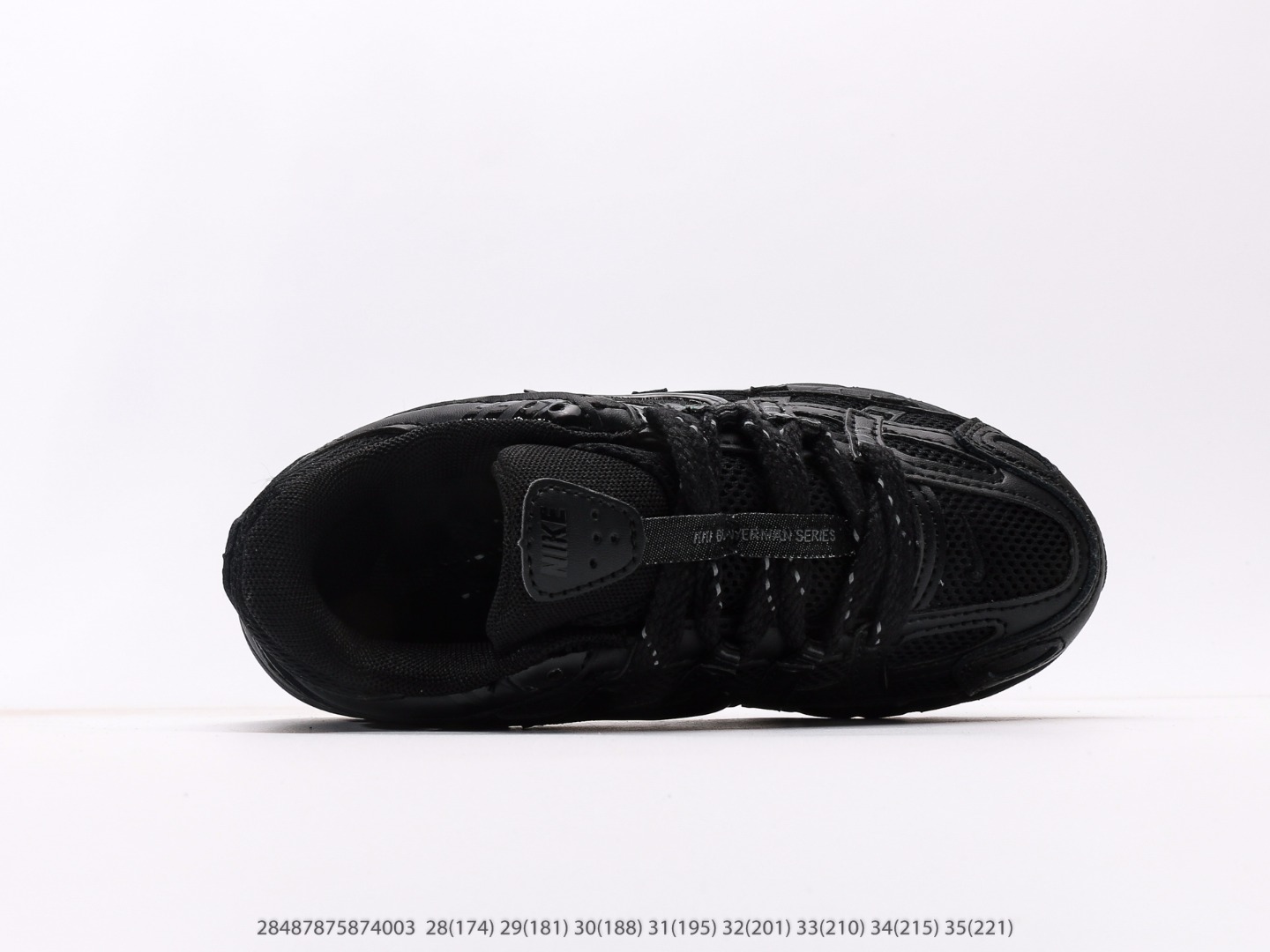 图片[3]-童鞋 耐克Nike P-6000Metallic Silver系列低帮复古老爹风休闲运动舒适慢跑鞋注意：图下方显示为实际脚长，单位毫米[手工测量，可能存在5毫米左右的误差] #28487875874003-选品中心