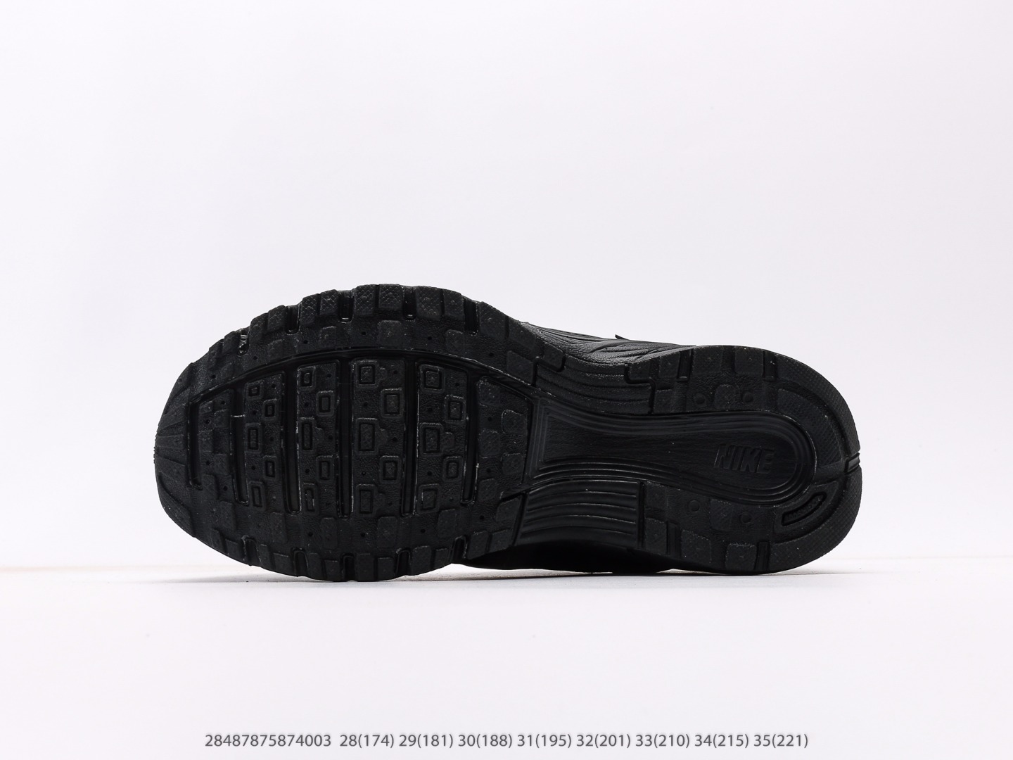 图片[4]-童鞋 耐克Nike P-6000Metallic Silver系列低帮复古老爹风休闲运动舒适慢跑鞋注意：图下方显示为实际脚长，单位毫米[手工测量，可能存在5毫米左右的误差] #28487875874003-选品中心