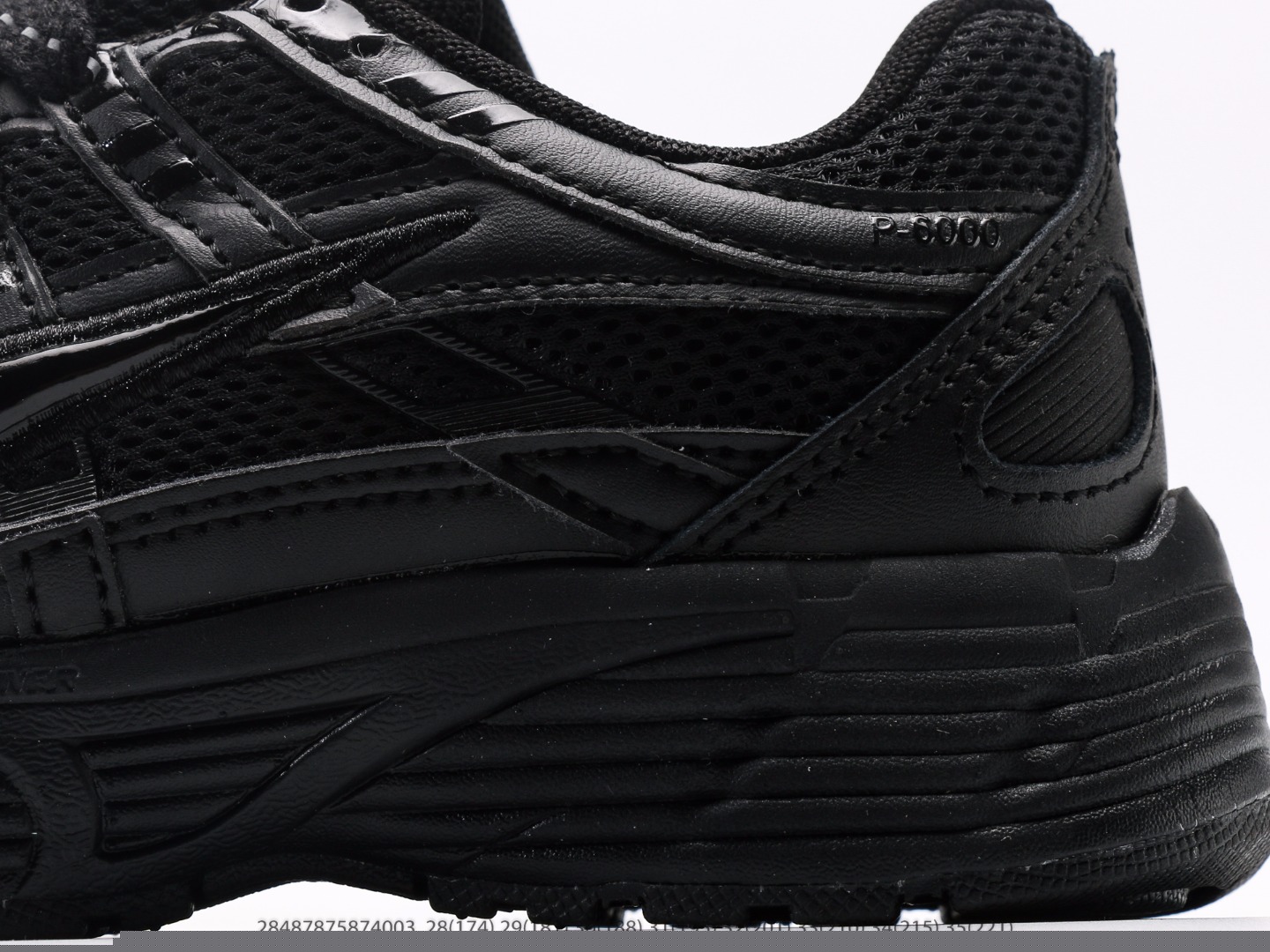 图片[7]-童鞋 耐克Nike P-6000Metallic Silver系列低帮复古老爹风休闲运动舒适慢跑鞋注意：图下方显示为实际脚长，单位毫米[手工测量，可能存在5毫米左右的误差] #28487875874003-选品中心