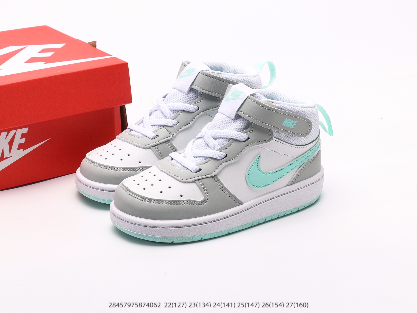 图片[9]-空军高帮工装童鞋 小童尺码22-27 🔚轻运动设计，防滑耐磨的鞋底，平时小朋友跑跑跳跳也很放心，弹力带魔术贴完全无压力穿脱也方便，真是好看又好穿-选品中心