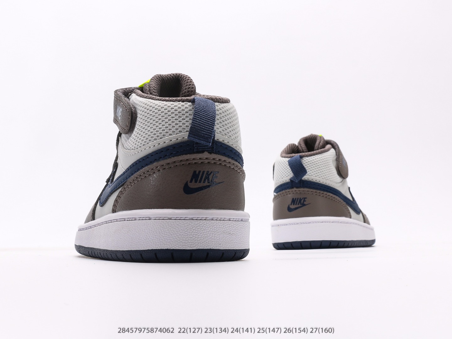 图片[6]-空军高帮工装童鞋 小童尺码22-27 🔚轻运动设计，防滑耐磨的鞋底，平时小朋友跑跑跳跳也很放心，弹力带魔术贴完全无压力穿脱也方便，真是好看又好穿-选品中心