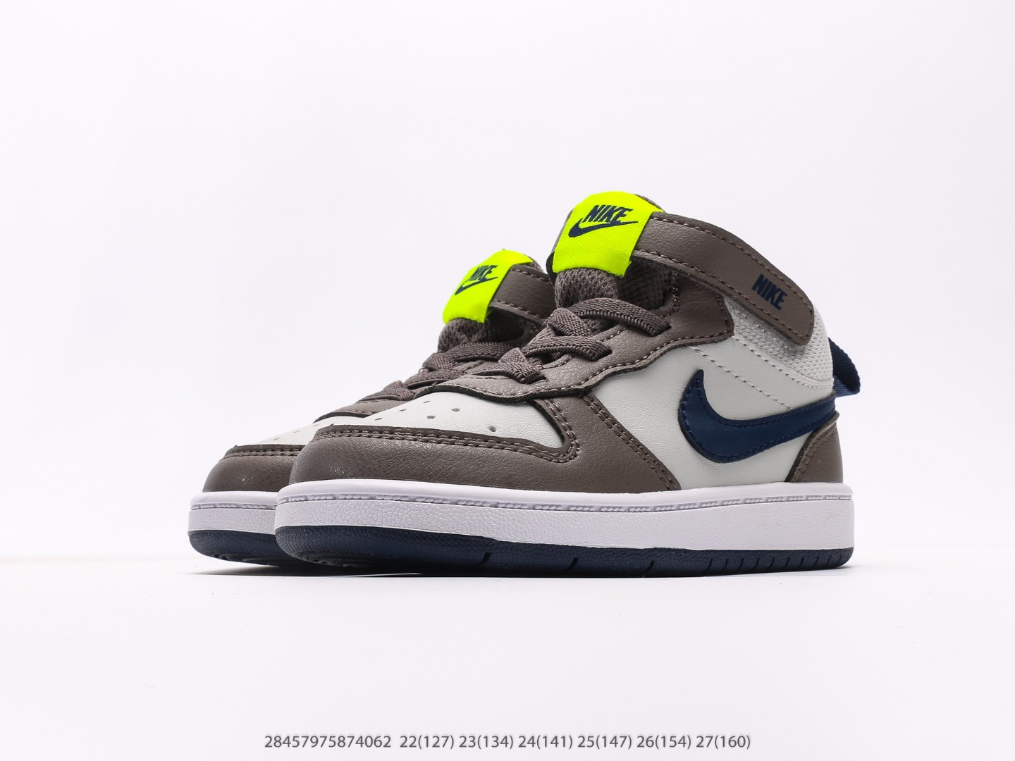 图片[5]-空军高帮工装童鞋 小童尺码22-27 🔚轻运动设计，防滑耐磨的鞋底，平时小朋友跑跑跳跳也很放心，弹力带魔术贴完全无压力穿脱也方便，真是好看又好穿-选品中心