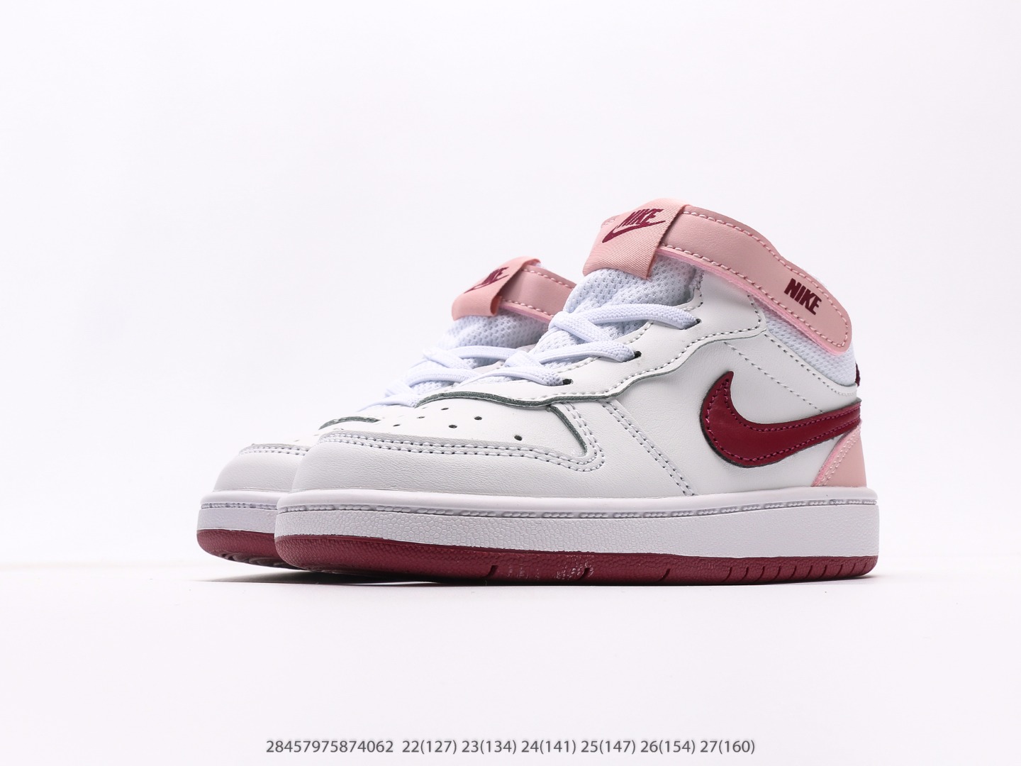 图片[5]-空军高帮工装童鞋 小童尺码22-27 🔚轻运动设计，防滑耐磨的鞋底，平时小朋友跑跑跳跳也很放心，弹力带魔术贴完全无压力穿脱也方便，真是好看又好穿-选品中心