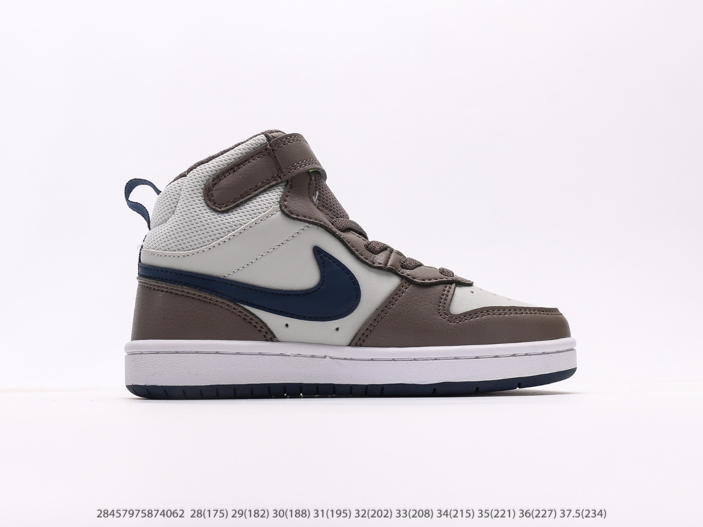 图片[2]-空军高帮工装童鞋 大童尺码28-37.5 🔚轻运动设计，防滑耐磨的鞋底，平时小朋友跑跑跳跳也很放心，弹力带魔术贴完全无压力穿脱也方便，真是好看又好穿-选品中心