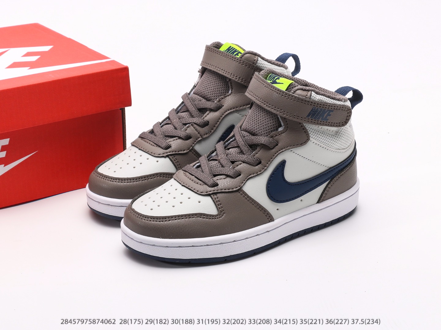 图片[9]-空军高帮工装童鞋 大童尺码28-37.5 🔚轻运动设计，防滑耐磨的鞋底，平时小朋友跑跑跳跳也很放心，弹力带魔术贴完全无压力穿脱也方便，真是好看又好穿-选品中心