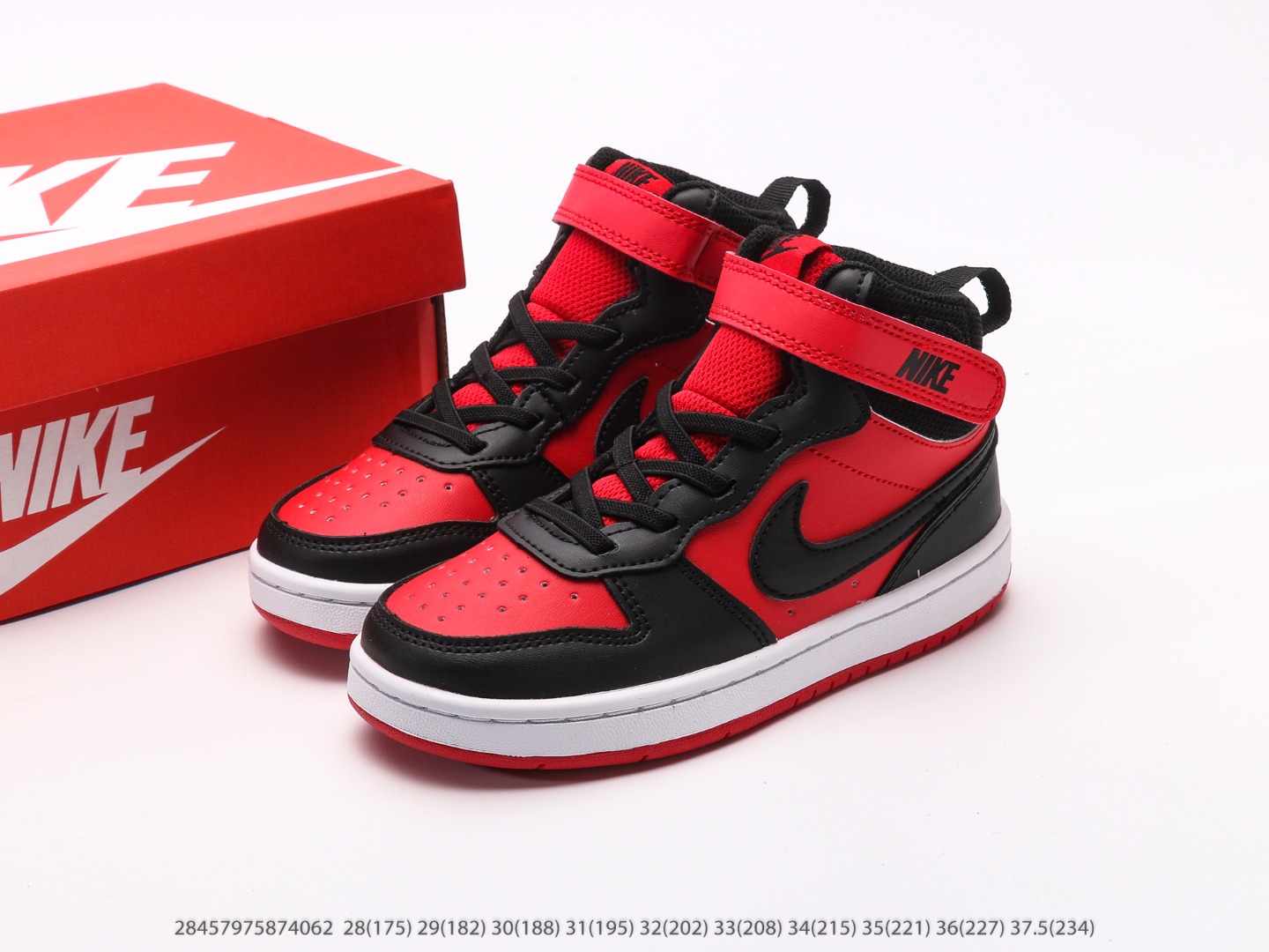 图片[9]-空军高帮工装童鞋22-37.5码 🔚轻运动设计，防滑耐磨的鞋底，平时小朋友跑跑跳跳也很放心，弹力带魔术贴完全无压力穿脱也方便，真是好看又好穿-选品中心