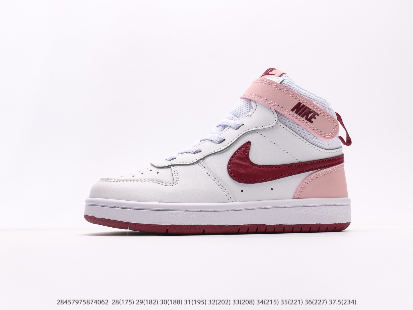 空军高帮工装童鞋 大童28-37.5 🔚轻运动设计，防滑耐磨的鞋底，平时小朋友跑跑跳跳也很放心，弹力带魔术贴完全无压力穿脱也方便，真是好看又好穿-选品中心