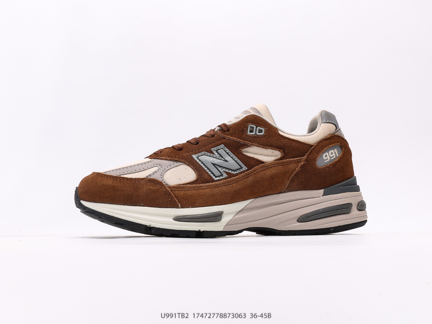 New Balance New Balance NB Made in USA 991 S2 series American-made pedigree classic retro casual spo