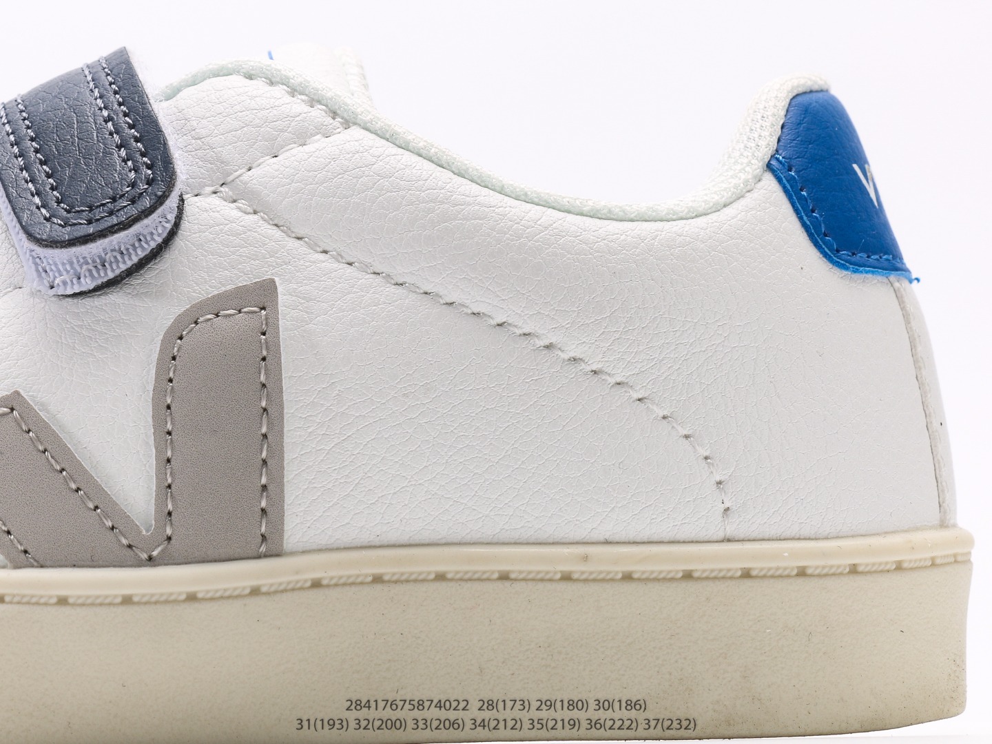 图片[7]-维佳Veja Campo Chrome Free Low Sneakers 坎波铬系列经典时尚百搭薄底休闲运动小白板鞋注意：图下方显示为实际内长，单位厘米[手工测量，可能存在0.5厘米左右的误差]，建议净脚长加1厘米左右对应标注的鞋内长选购 #28417675874022-选品中心