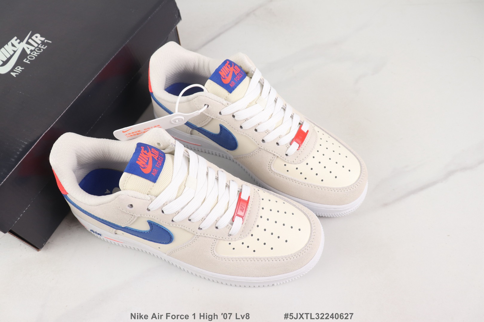 新品速递Nike Air Force 1 High ′07 LV8 Nike空军一号低帮板鞋 牛皮材质 内置气垫 公司级 真标带半码 Size:36-45码              #5JX1