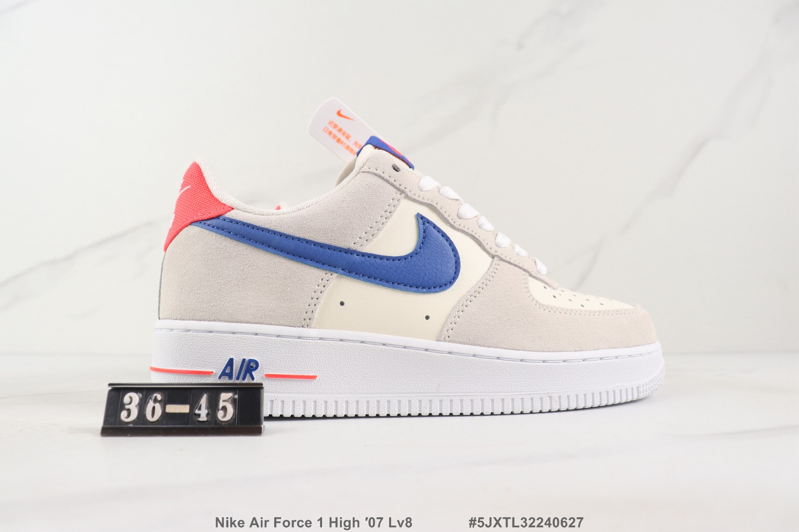 Nike Air Force 1 High ′07 LV8 Nike空军一号低帮板鞋 牛皮材质 内置气垫 公司级 真标带半码 Size:36-45码              #5JXTL326