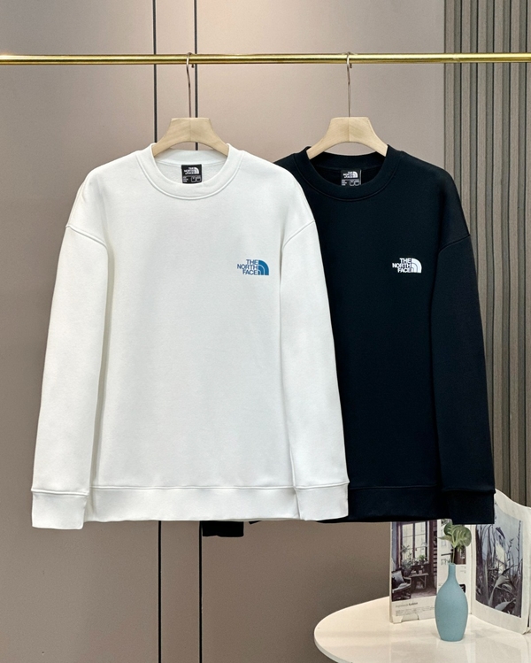Replicas The North Face Clothing Sweatshirts US Sale Black White Printing Unisex Cotton Casual