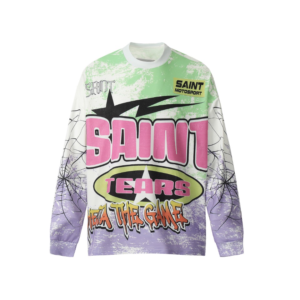 Vintage Winter T-Shirts in Saint Michael’s Collection, Sizes M-XL, Picture Colour Options - 图片 2