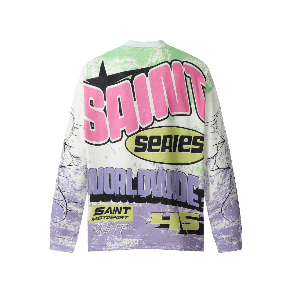 Vintage Winter T-Shirts in Saint Michael’s Collection, Sizes M-XL, Picture Colour Options - 图片 3