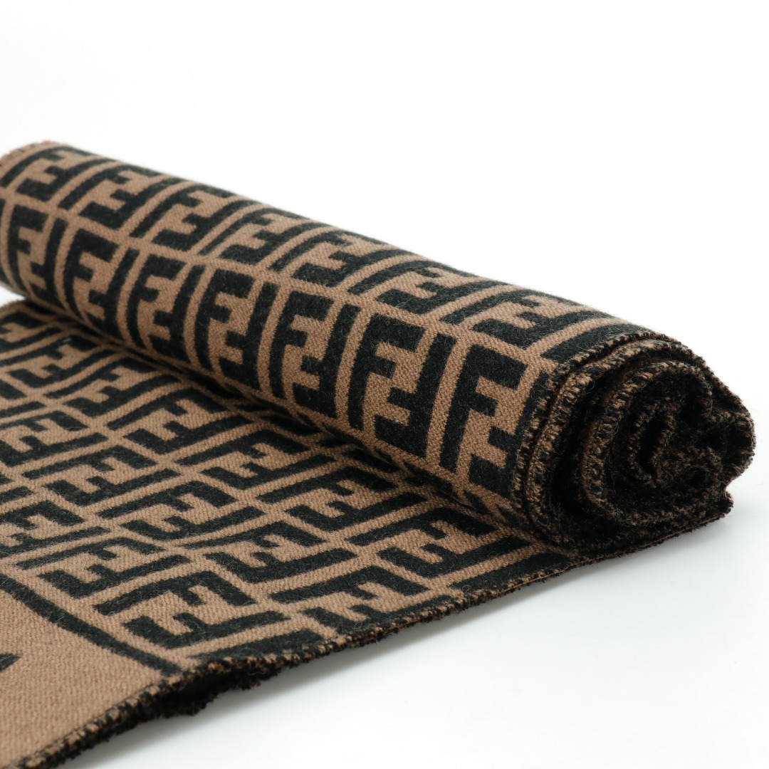 FENDI芬迪FD 老花小FF流苏长围巾-Chinese UA Cheap High Quatity Brand Clothes Bags handbags Sneakers wholesale wholesaler seller from China Factory suppliers Fashion Clothing Shoes best Quality Beautiful Price FENDI芬迪FD 老花小FF流苏长围巾