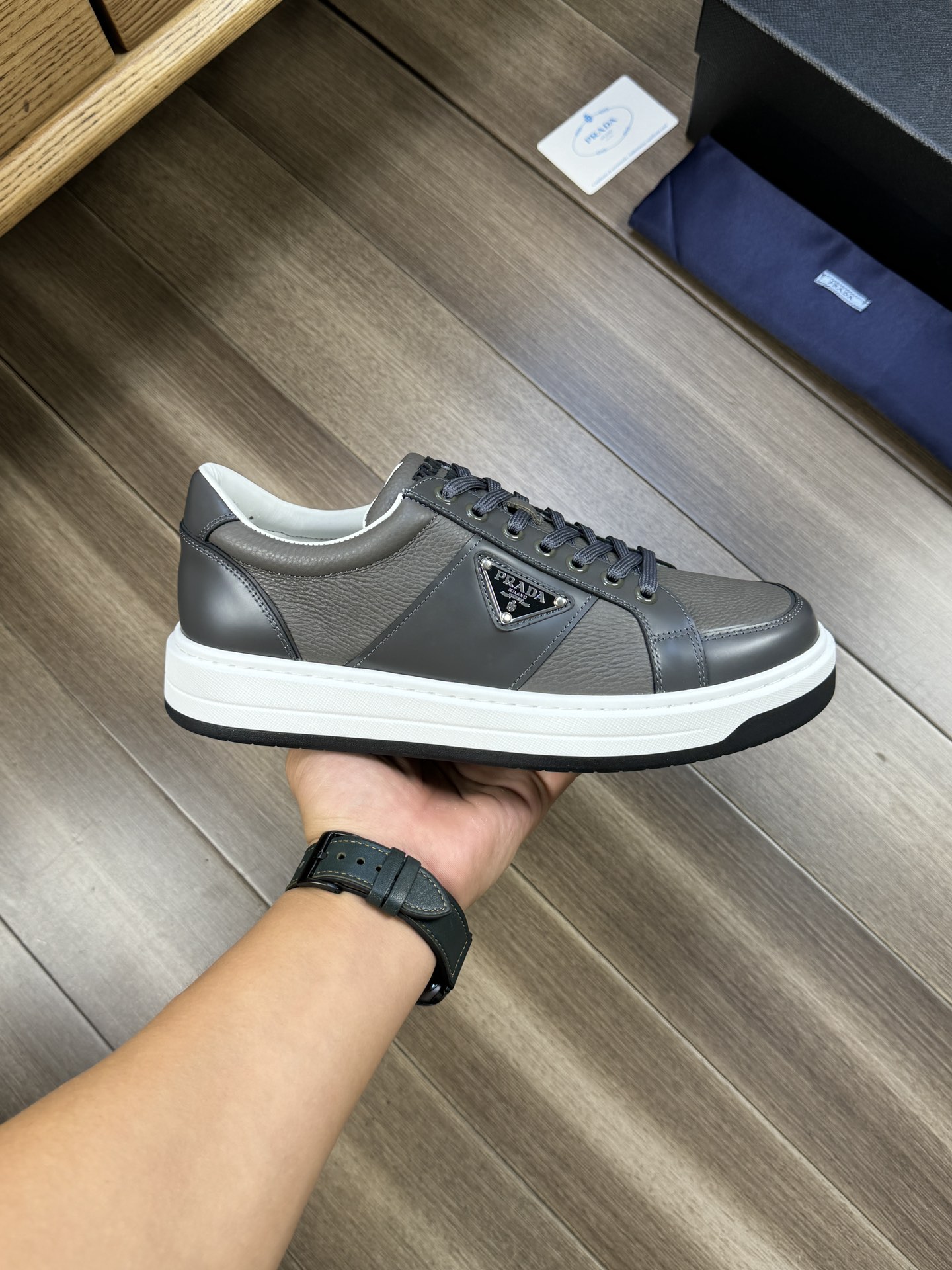 Prada shoe This multi-color detailed picture, real-life video, please contact the home page — photo 6