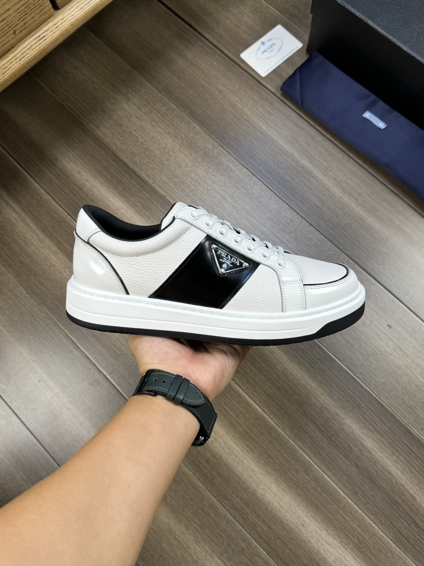 Prada shoe This multi-color detailed picture, real-life video, please contact the home page — photo 9