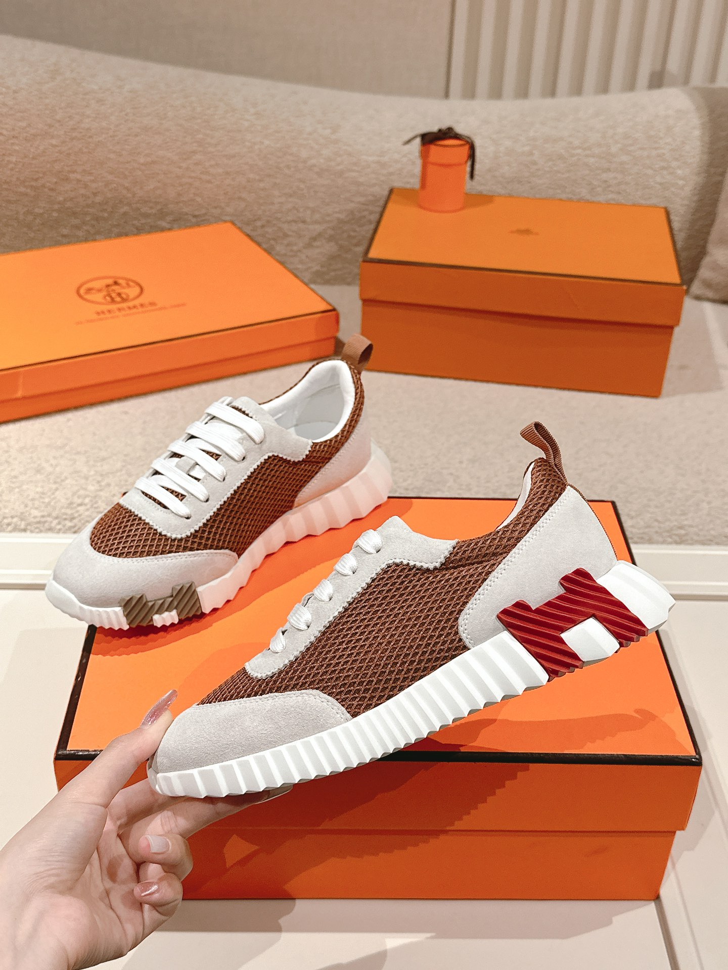 Alternative view of Hermes Sneakers 10802